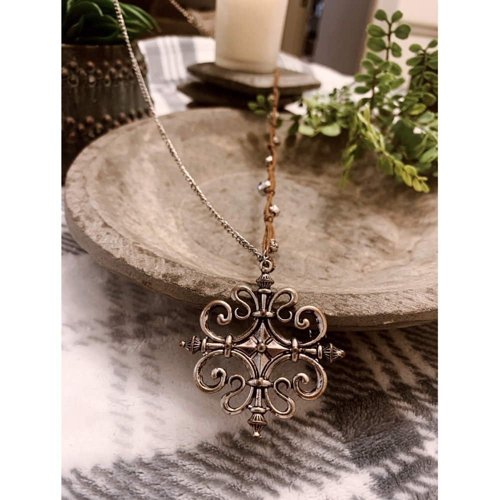 Bohemian style necklace- great for layering!